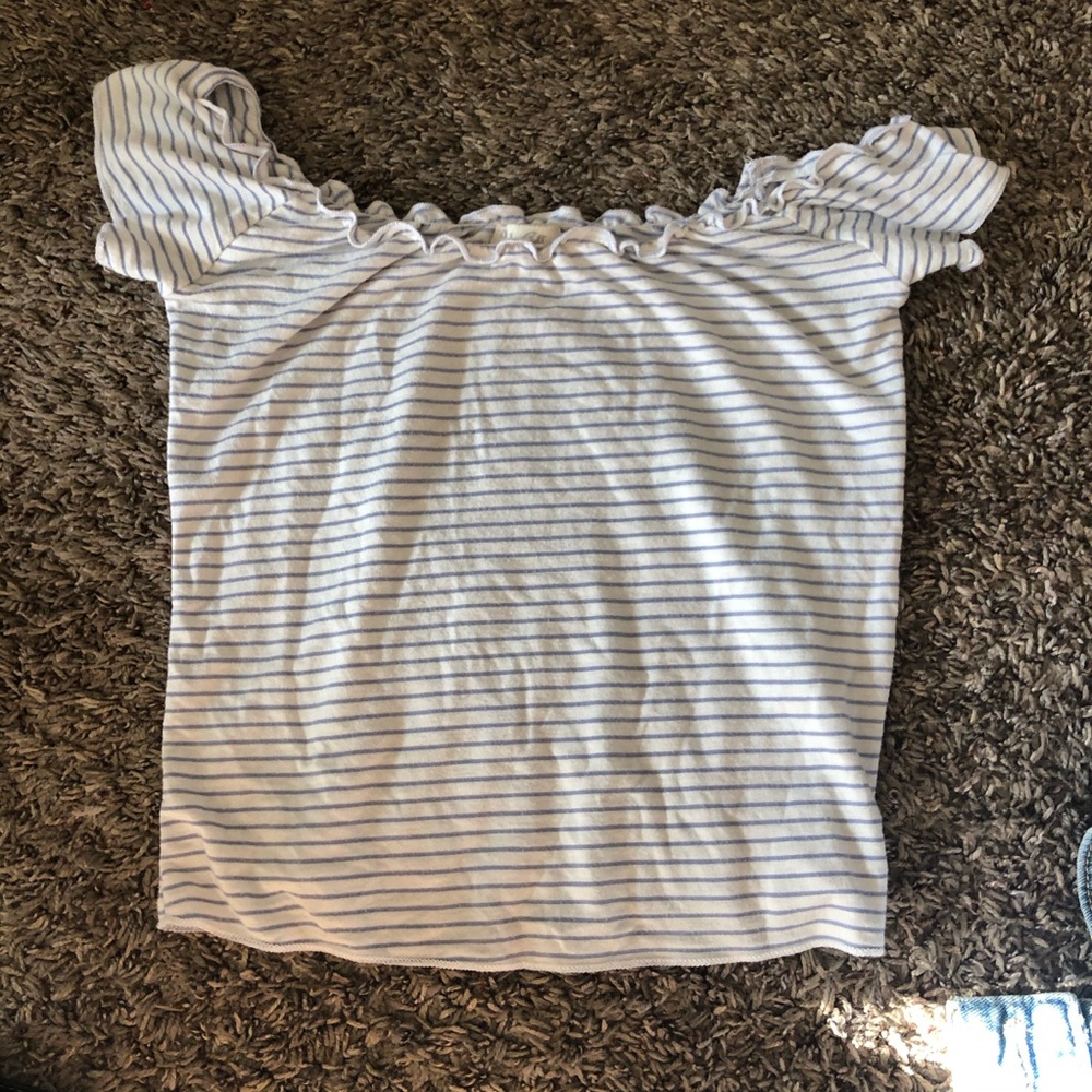brandy melville off the shoulder top
